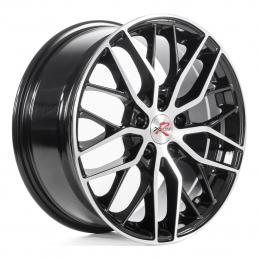 X`trike RST R007 7.5x17 PCD5x108 ET45 DIA 63.4  BK/FP